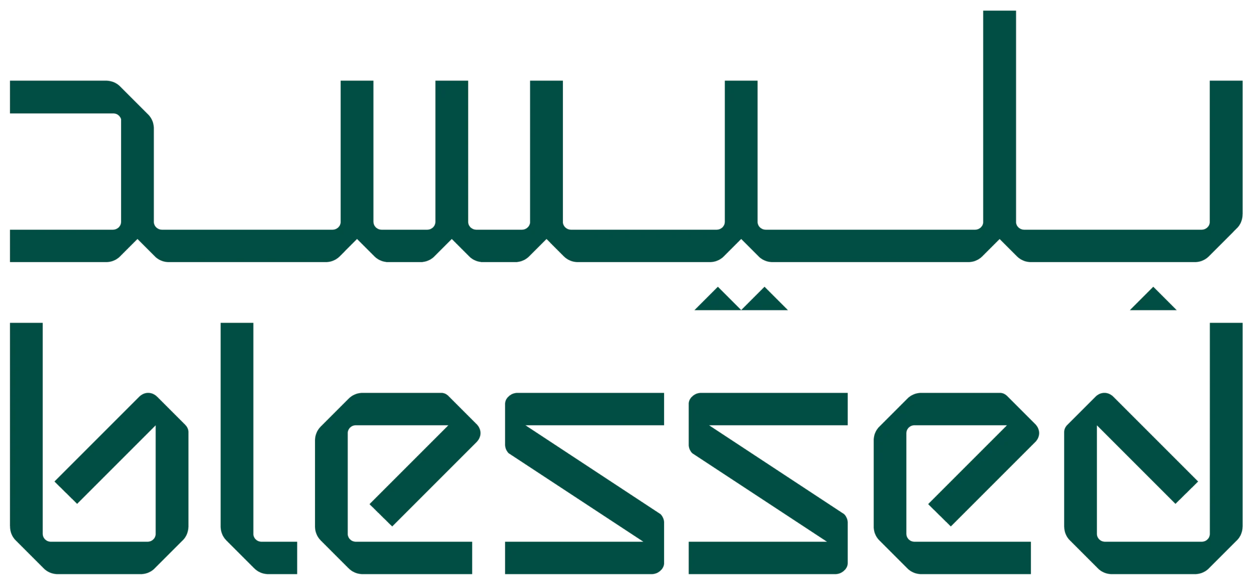 blessed logo