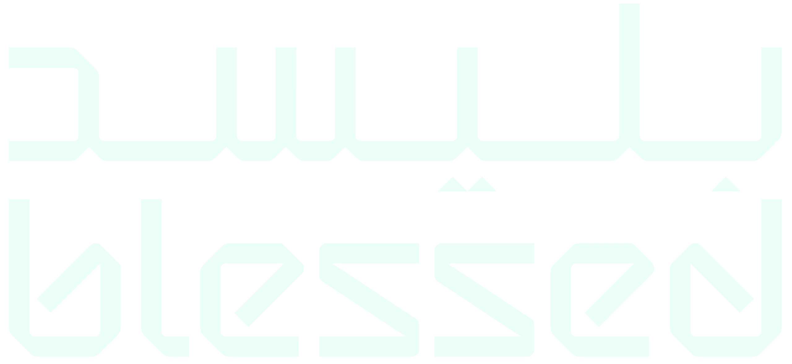 blessed logo