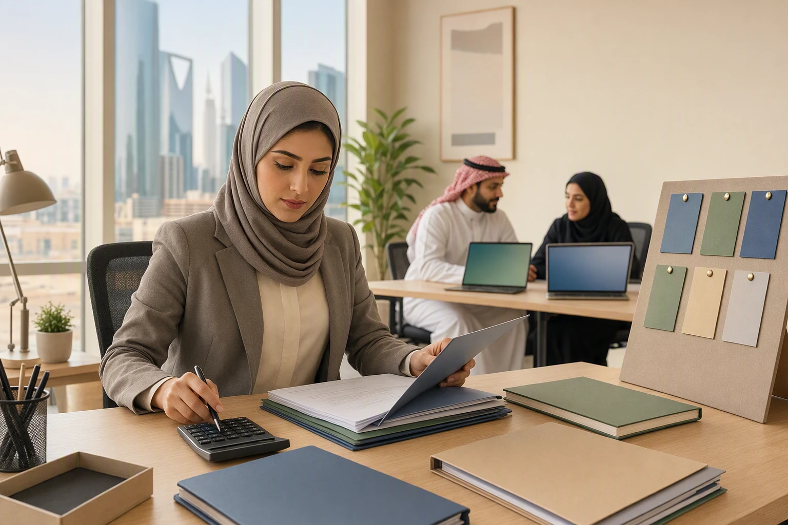 محاسبة سعودية تدرس عقود فريق إدارة المشاريع