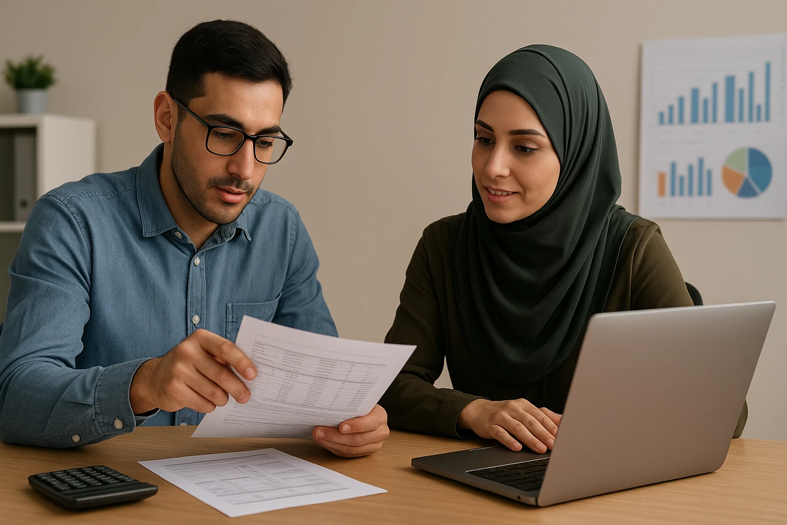 مؤسس متجر إلكتروني يستشير مستشارة مالية سعودية حول فواتير المبيعات
